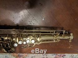 Vintage mid 70's Selmer Mark VII Tenor Saxophone With Case and More