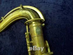 Vintage'the Buescher' True Tone Low Pitch Tenor Saxophone + Buescher Case