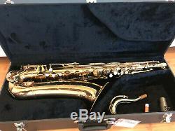 Vito Brass Tenor Saxophone completely rebuilt great condition with new case