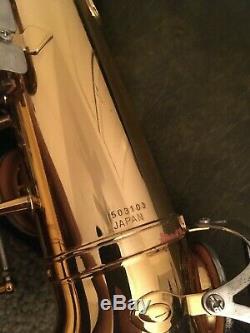 Vito Tenor Sax made in Japan Original owner with hard + soft case + stand