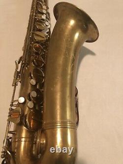 Vito Tenor Saxophone Overhauled By Ted Nash Comes With Yamaha Custom Z Case