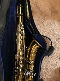 Vtg Selmer Mark VI Tenor Saxophone 1968 With Case & Extras