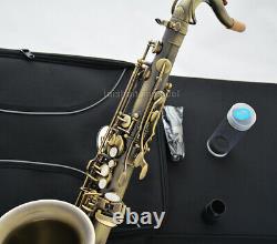 WEIBSTER Antique bronze Tenor Saxophone Bb High F# WTS-670AG Sax With Case