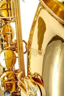 Wisemann DTS-350 Tenor Saxophone, Bb, with high canvas case and mouthpiece
