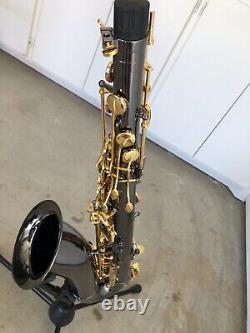 Woodwind & Brasswind Tenor Saxophone with Case and stand