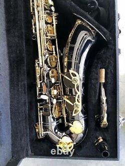 Woodwind & Brasswind Tenor Saxophone with Case and stand