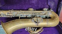 Wurlitzer American LowPitch Tenor Saxophone USA, Classic Antique, For Parts c-x
