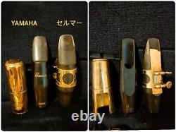 YAMAHA Custom Tenor Saxophone YTS-875 with Mouthpiece Hard Case Used from Japan