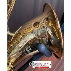 YAMAHA Custom YTS-875 Tenor Saxophone Overhauled with Semi-Hard Case