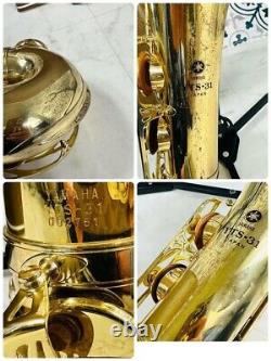 YAMAHA Sax Tenor Saxophone YTS-31 Wind Instrument With Case From Japan Used