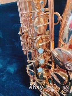 YAMAHA Tenor Sax YTS-62 Wind Instrument saxophone hard case Tested