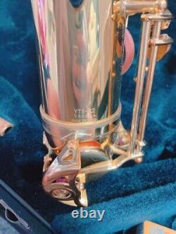 YAMAHA Tenor Sax YTS-62 Wind Instrument saxophone hard case Tested