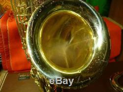 YAMAHA Tenor Saxophone Sax YTS-32 Mentenanced Working Used WithHard Case Ex++