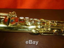 YAMAHA Tenor Saxophone Sax YTS-32 Mentenanced Working Used WithHard Case Ex++