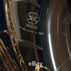 YAMAHA Tenor Saxophone Sax YTS-62 With Hard Case Box Overhauled Tested Ex++ Used