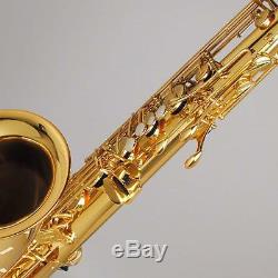 YAMAHA Tenor Saxophone YTS-380 Gold Lacquer with Case EMS Tracking NEW