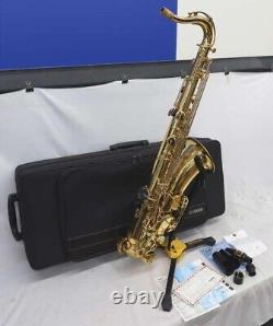 YAMAHA Tenor Saxophone YTS-380 Gold Lacquer with Case from japan Rank B