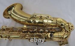 YAMAHA Tenor Saxophone YTS-380 Gold Lacquer with Case from japan Rank B