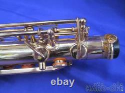 YAMAHA Tenor Saxophone YTS-61 WithHard Case Maintained Tested Working Used
