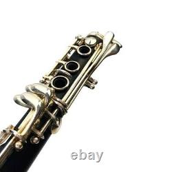 YAMAHA YCL-650 Bb Clarinet Wooden with Mouthpiece Ligature Case Bag