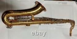 YAMAHA YTS-22 Bb Tenor Saxophone with Hard Case Vintage Operation Confirmed