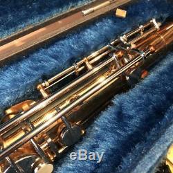 YAMAHA YTS-22 Tenor Saxophone W / Hard Case Used Free Shipping From Japan