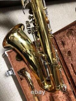 YAMAHA YTS-23 Tenor Saxophone with Mouthpiece musical instrument Gold hard case