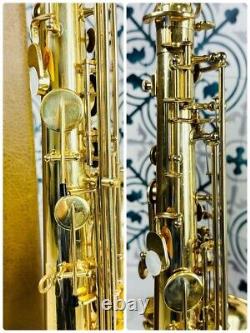 YAMAHA YTS-31 Bb Tenor Saxophone with Hard Case Mouthpiece Sound OK