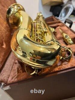 YAMAHA YTS-32 Bb Tenor Saxophone Hard Case Mouthpiece Ligature Strap Maintained