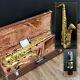 YAMAHA YTS-32 Tenor Sax Saxophone Vintage with Hard Case Mouthpiece USED