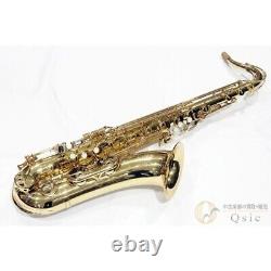 YAMAHA YTS-475 Tenor Saxophone with Hard Case Mouthpiece Ligature Strap Repaired