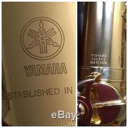 YAMAHA YTS-480 TENOR SAXOPHONE with Case
