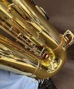 YAMAHA YTS-61 Bb Tenor Saxophone with Hard Case Mouthpiece Ligatue Maintained