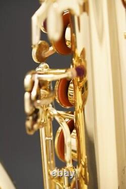 YAMAHA YTS-61 Tenor Saxophone Maintained with Hard Case Strap Care kit