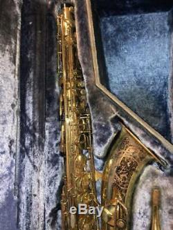 YAMAHA YTS-61 Tenor Saxophone Sax Tested Used WithHard Case