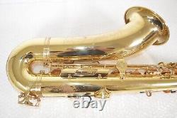 YAMAHA YTS-61 Tenor Saxophone Wind Instrument Gold Excellent WithHard Case