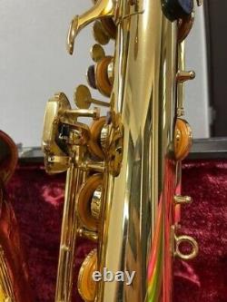 YAMAHA YTS-62II Tenor Saxophone with Hard Case Mouthpiece Ligature Strap