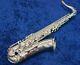 YAMAHA YTS-62S Bb Tenor Sax Saxophone Silver Plated with Case EMS Tracking NEW