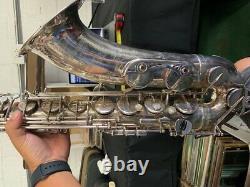 YAMAHA YTS-62S Tenor Sax Saxophone Silver Plated with Case