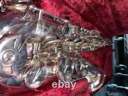 YAMAHA YTS-62S Tenor Sax Saxophone Silver Plated with Case