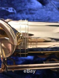 YAMAHA YTS-62 Tenor Sax Saxophone Professional Model Tested Used WithHard Case Bag