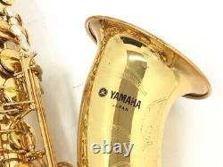 YAMAHA YTS-62 Tenor Sax Saxophone Vintage Purple logo with Hard Case Used Japan #2