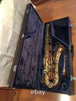 YAMAHA YTS-62 Tenor Saxophone Hand Engraved Hard Case Gold Made in Japan