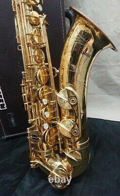 YAMAHA YTS-62 Tenor Saxophone Purple Logo with Hard Case