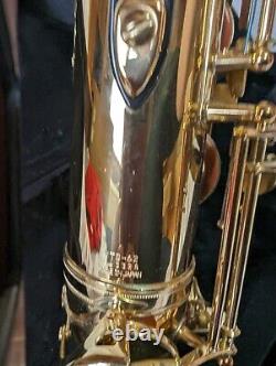 YAMAHA YTS-62 Tenor Saxophone with Hard Case Very Good