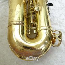YAMAHA YTS-62 YTS62 Tenor Bb Sax Saxophone Serviced Tested Used WithHard Case