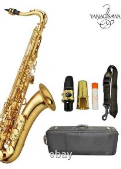 YANAGISAWA T-WO1 Tenor Saxophone with Mouthpiece Ligature Strap Hard Case New