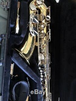 Yamaha Advantage YTS-200AD Tenor Saxophone with case, mouthpiece, and neck-strap