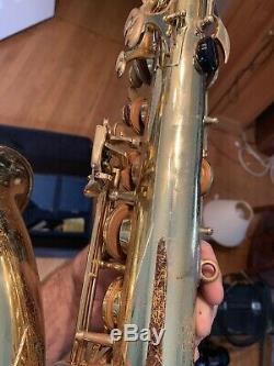 Yamaha Tenor Sax YTS-475 With Case & Mouthpiece Made In Japan Saxophone