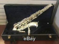 Yamaha Tenor Saxophone Custom Z YTS YTS82-Z in SILVER With Case